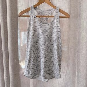 lululemon gray athletic tank top